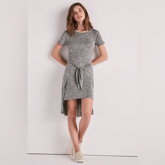 NWT! LUCKY BRAND Tie Front Knit Dress MEDIUM - Picture 1 of 8